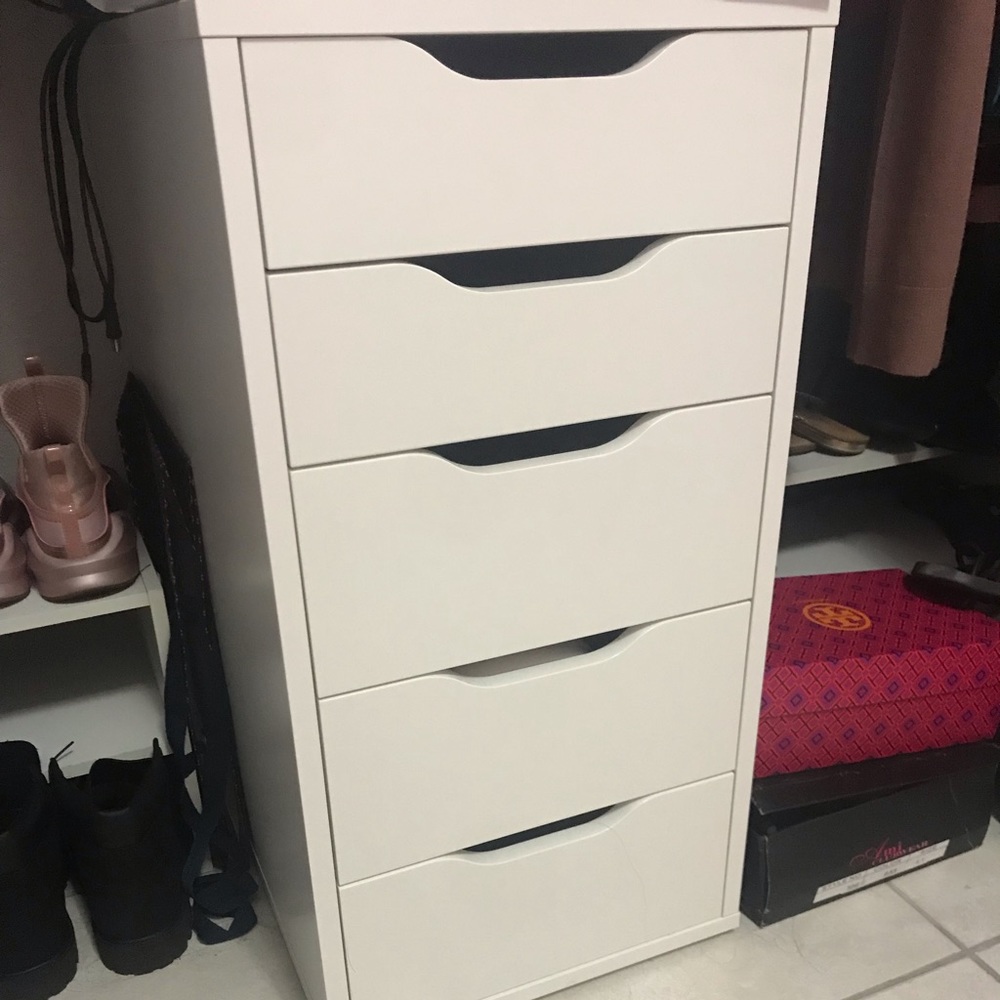 IKEA Alex Drawer Unit White